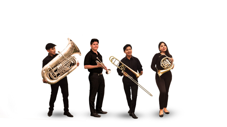 Ensemble der Ecuador Brass Band - Benefizkonzert Kulturbrücke Ecuador
