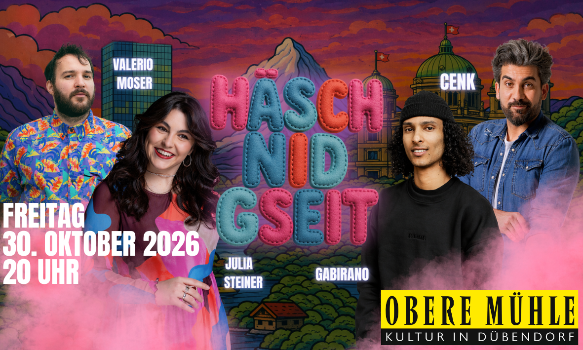 Comedy, Impro, Häsch nid gseit, Cenk, Julia Steiner, Gabirano, Valerio Moser