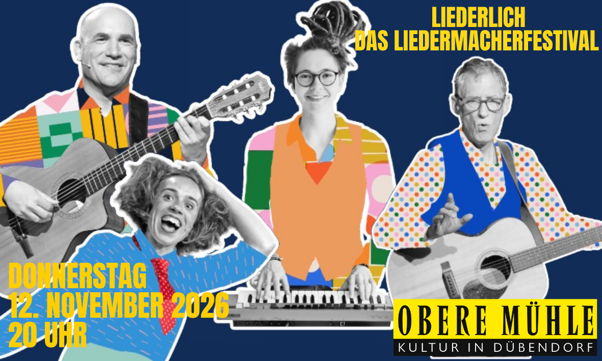 Liederlich, Liedermacherfestival, Salzbuger Stier, Reto Zeller, Marie Diot, Judith Bach, Markus Schönholzer